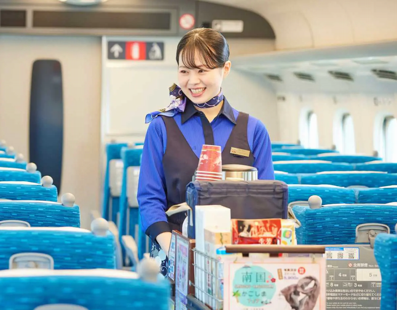 新幹線の車内販売